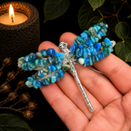 Gemstone Dragonfly - Apatite