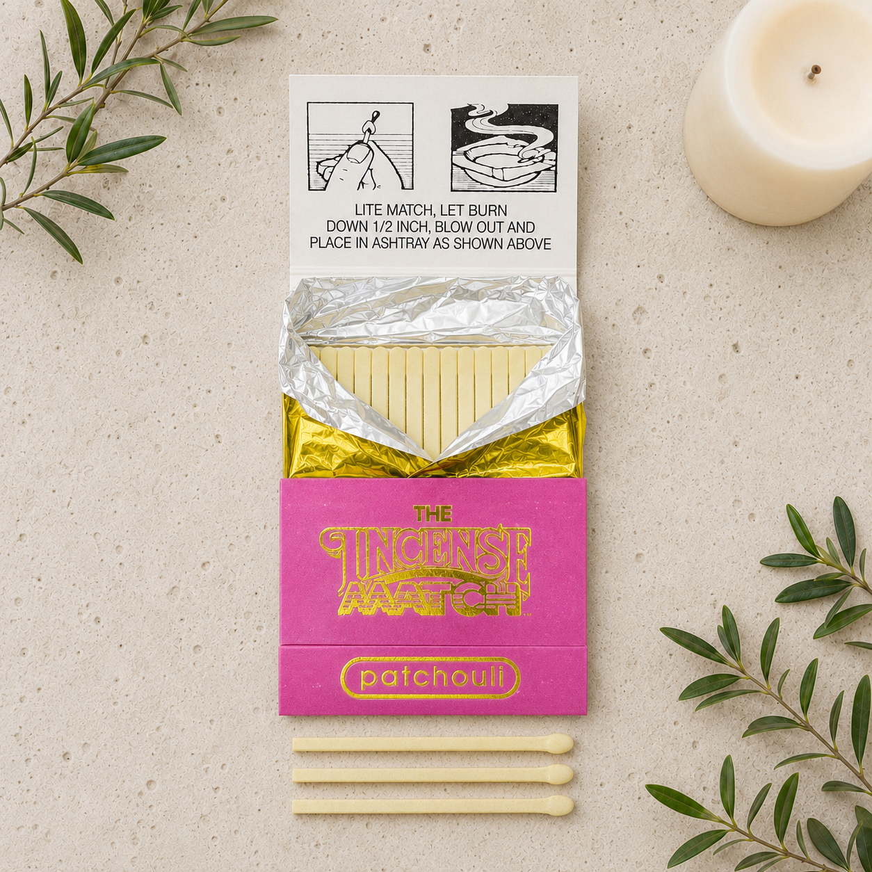 Patchouli Incense Match Sticks