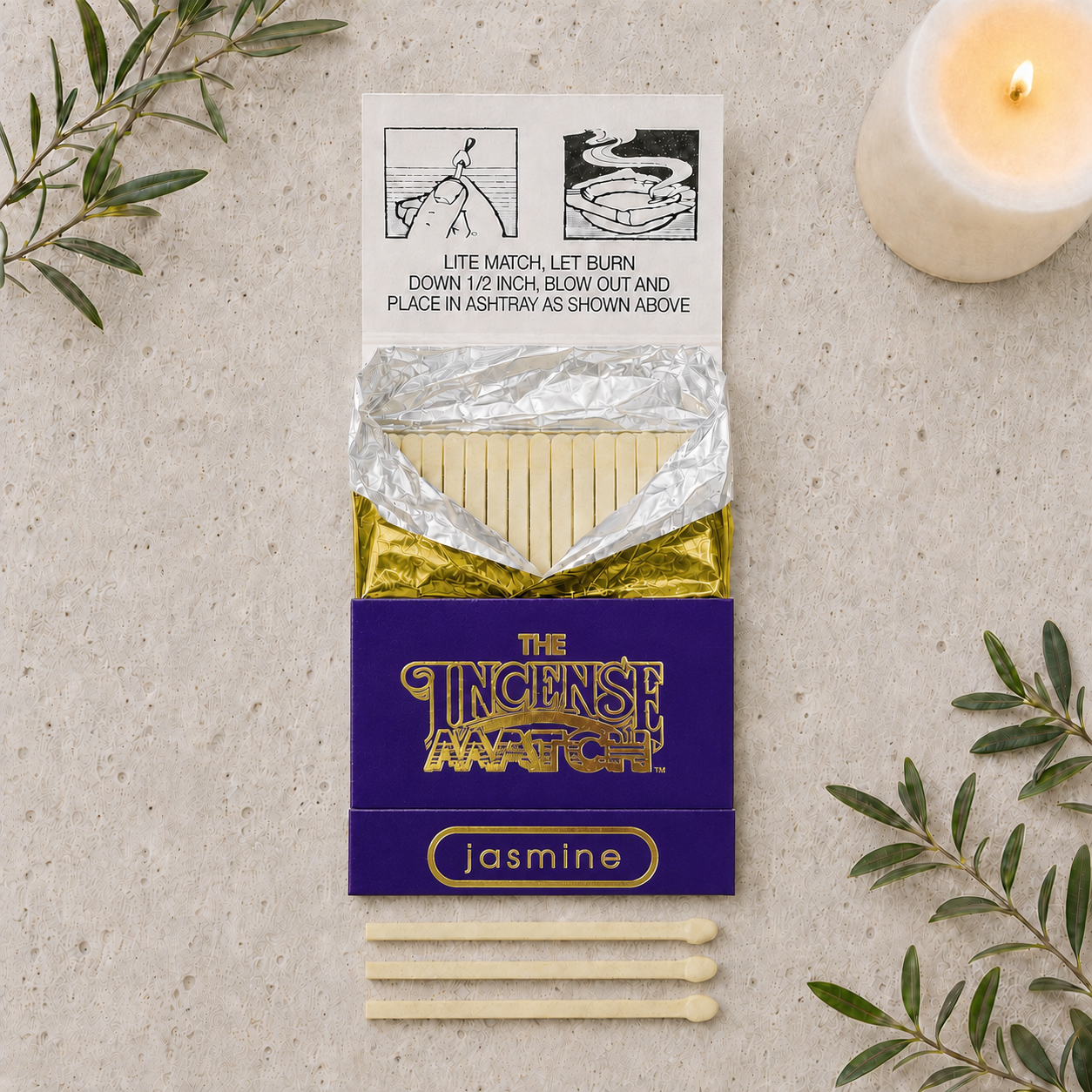 Jasmine Incense Match Sticks