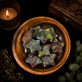 3cm Gemstone Star - Dragonblood Jasper