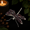 Gemstone Dragonfly - Garnet