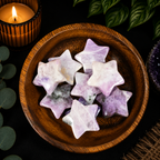 3cm Gemstone Star - Lepidolite