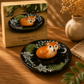 10cm Forest Fox Ceramic Trinket Dish
