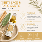 Californian White Sage & Palo Santo Essential Oil Roll-On 10ml