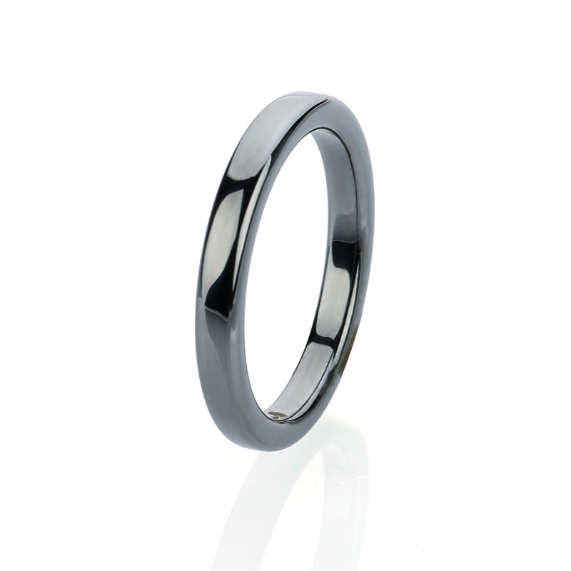 Hematite Ring - Thin Flat