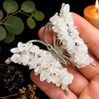 Gemstone Butterfly - Rainbow Moonstone