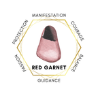 Gemstone Chips 100g - Garnet