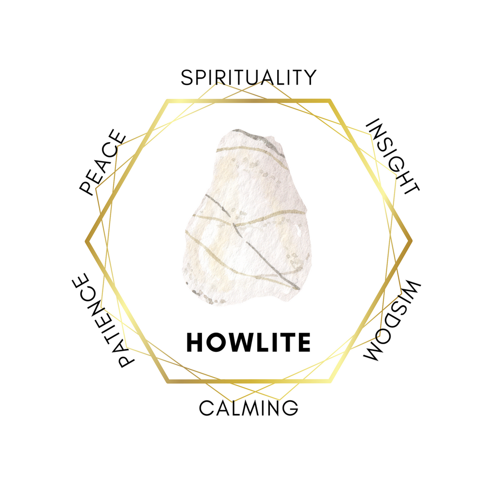 Gemstone Chunks 100g - White Howlite