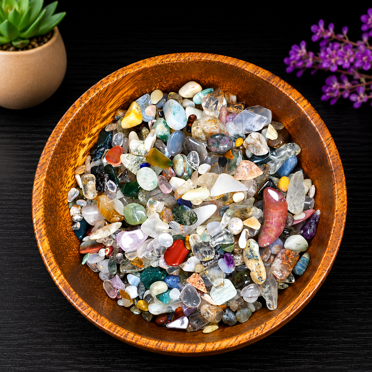 Gemstone Chips 100g - Mixed