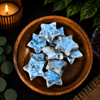 3cm Gemstone Star - Larvikite