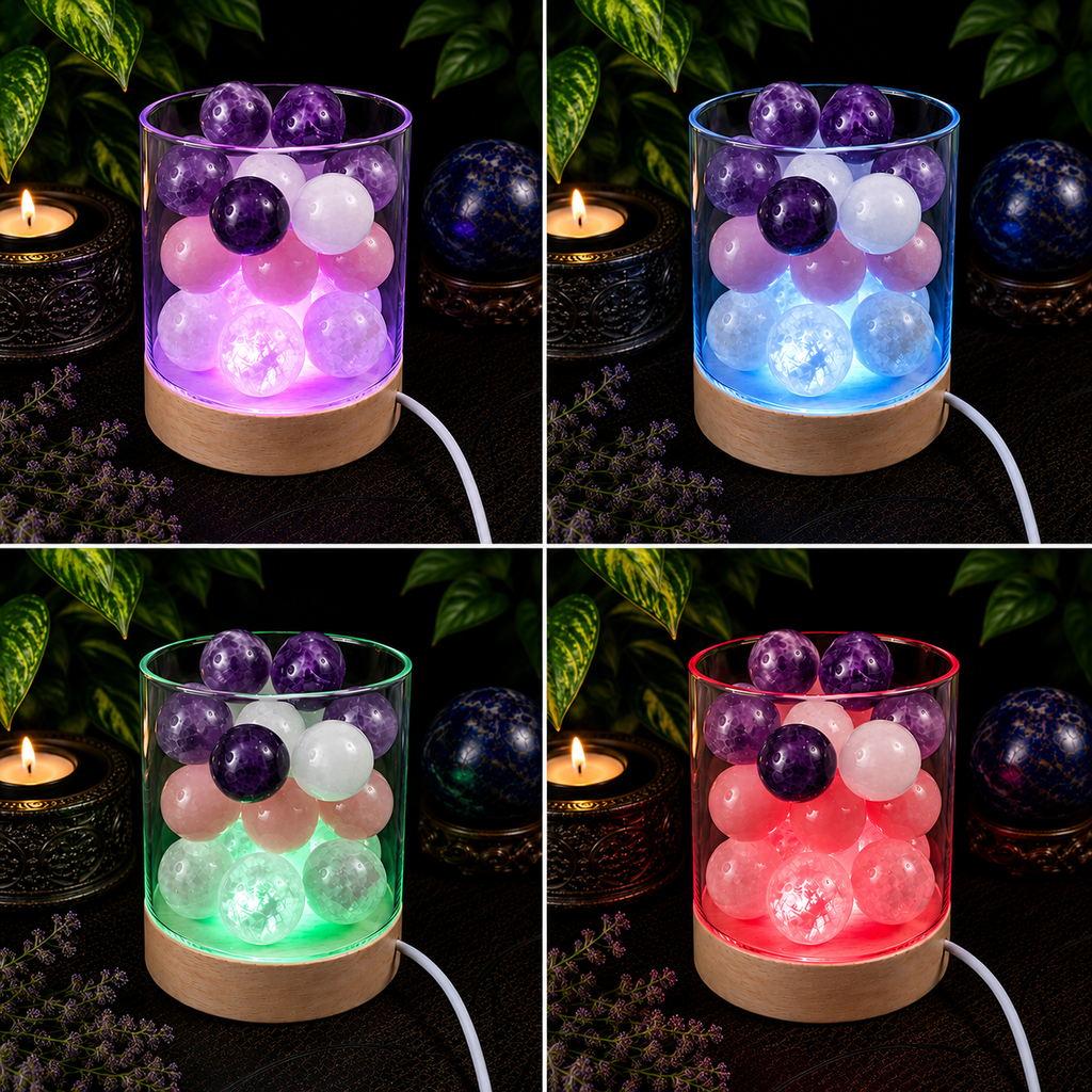 spheres not included