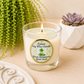 Good Luck - Aventurine with Opium Soy Wax Tealight Candle