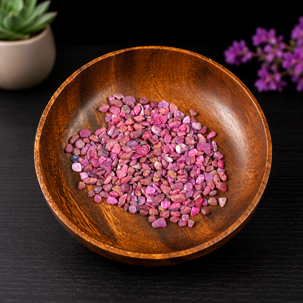 Gemstone Chips 50g - Ruby
