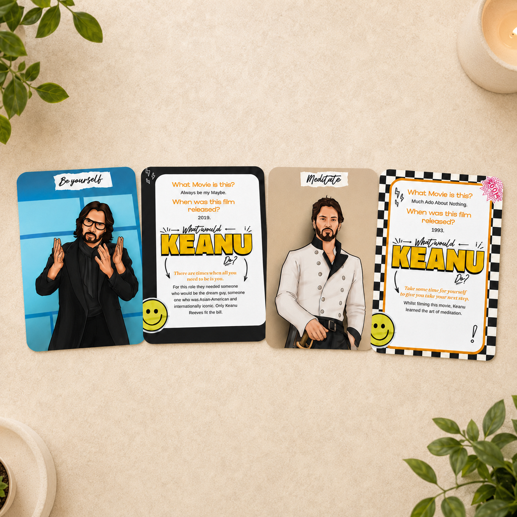 What Would Keanu Do? Inspiration Cards