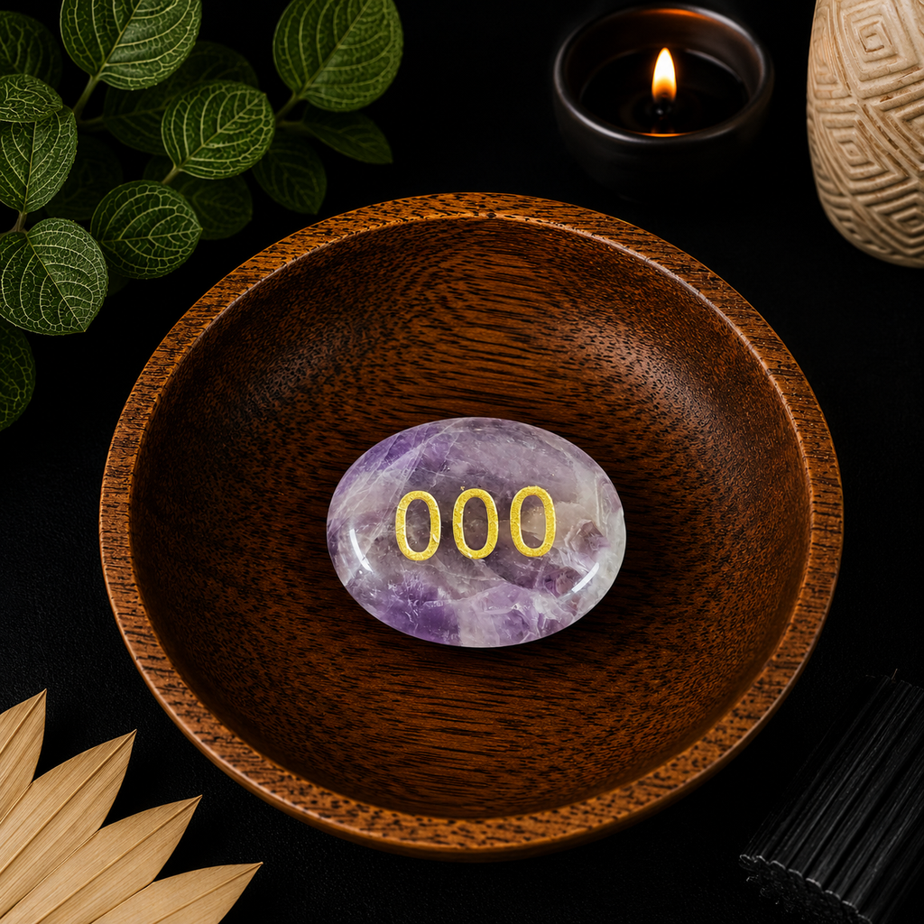 000 Amethyst Angel Number Palm - Infinite Possibilities