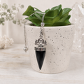 Obsidian Lotus Om Pendulum