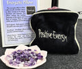 Amethyst Gemstone Energy Pillow