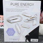 Pure Energy Natural Quartz Crystals Gift Pack