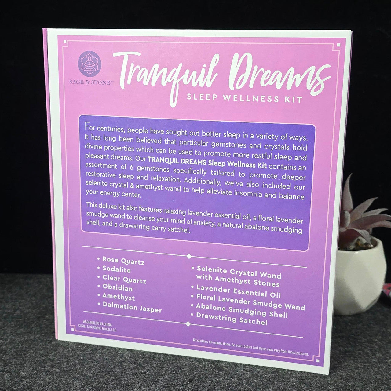 Tranquil Dreams Sleep Wellness Kit
