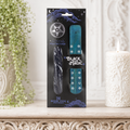 Black Magic Protection Incense Holder with 20 Incense Sticks (Black Opium & Myrrh)