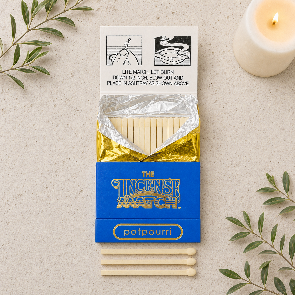 Potpourri Incense Match Sticks