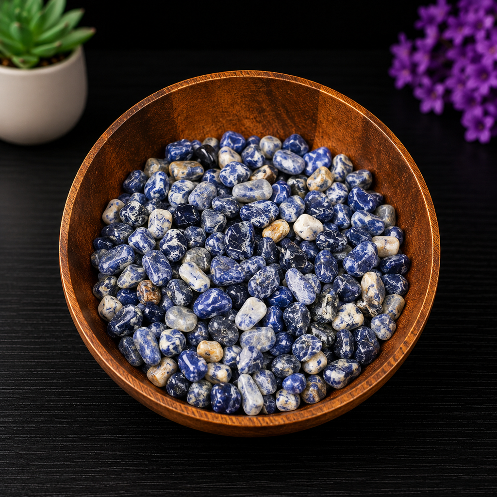 Gemstone Chips 100g - Sodalite