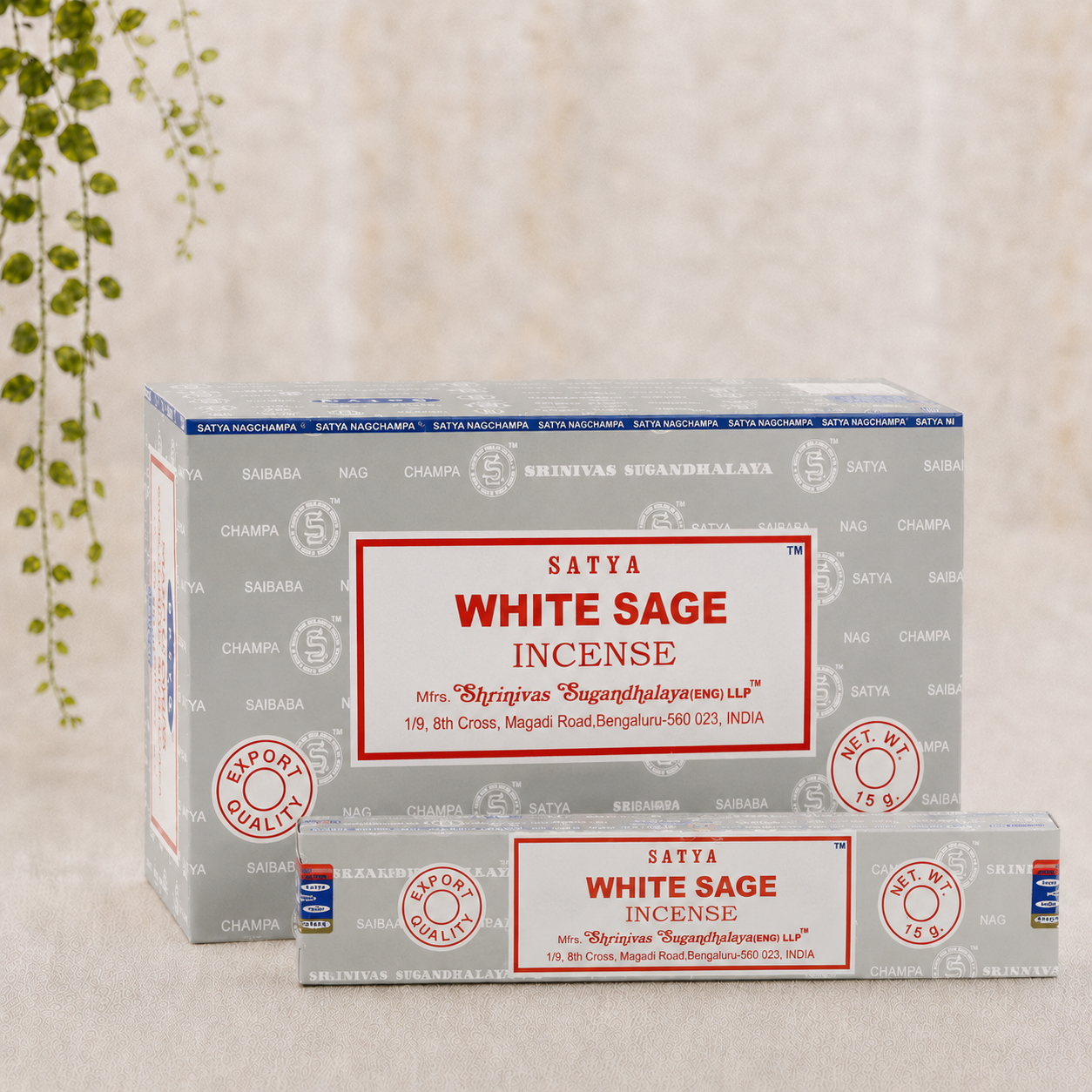 Satya White Sage Incense Sticks 15g