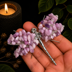 Gemstone Dragonfly - Lepidolite