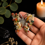 Gemstone Butterfly - Mixed Agate