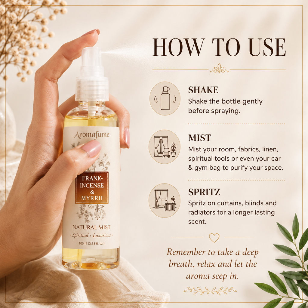 Frankincense & Myrrh Natural Mist 100ml