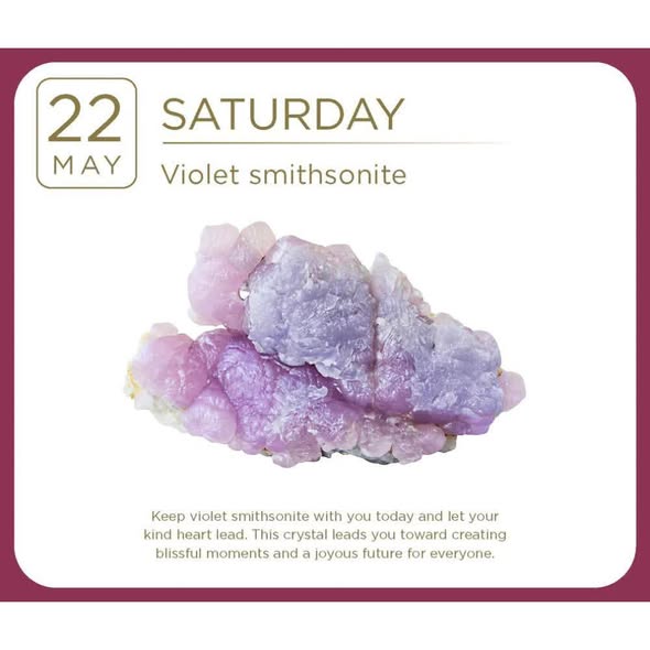 2027 Crystal Day-to-Day Desk Calendar