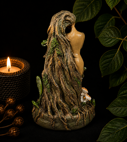 24cm Treant Lady Backflow Incense Burner