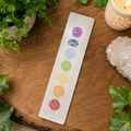 15cm Chakra Selenite Slab