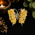 Gemstone Butterfly - Citrine