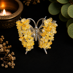 Gemstone Butterfly - Citrine
