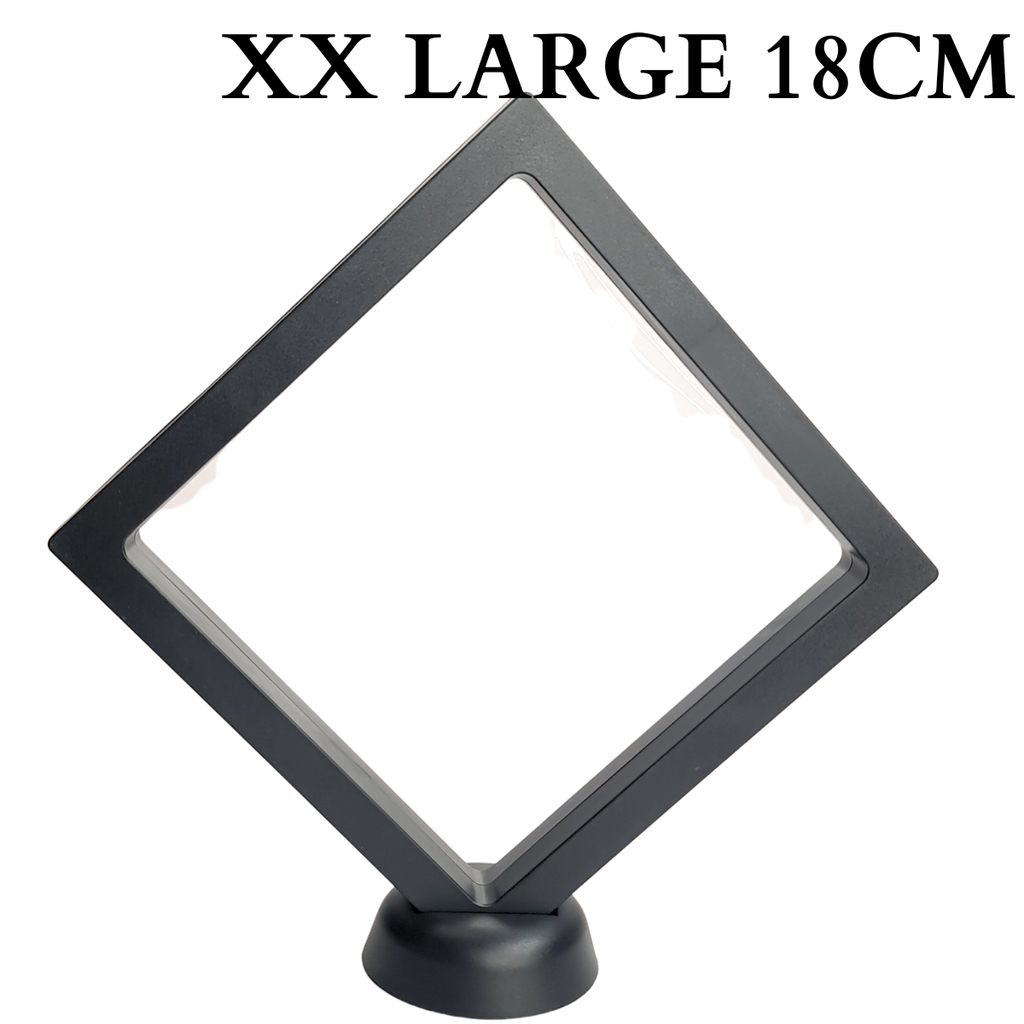 18cm XX Large Square Floating Display Stand - Black