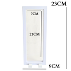Rectangle Floating Display Stand - White