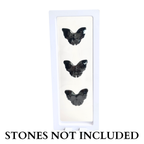 Rectangle Floating Display Stand - White