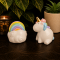 Rainbow Unicorn Salt & Pepper Shakers