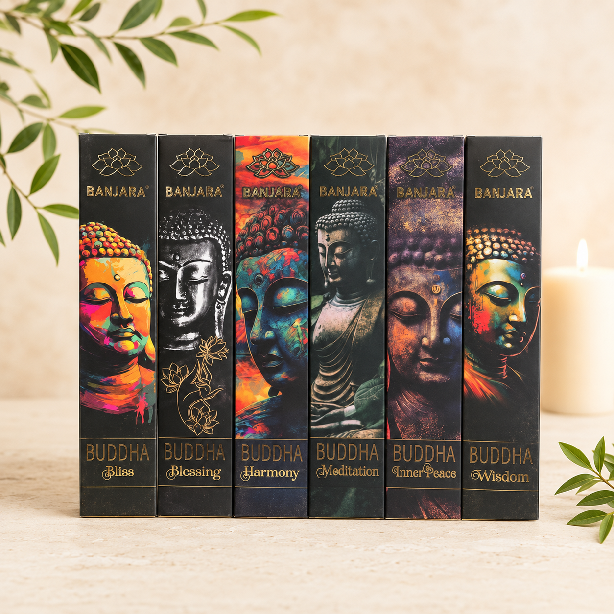 Banjara Buddha Incense Gift Set