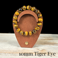 10mm Tiger Eye Gemstone Bracelet