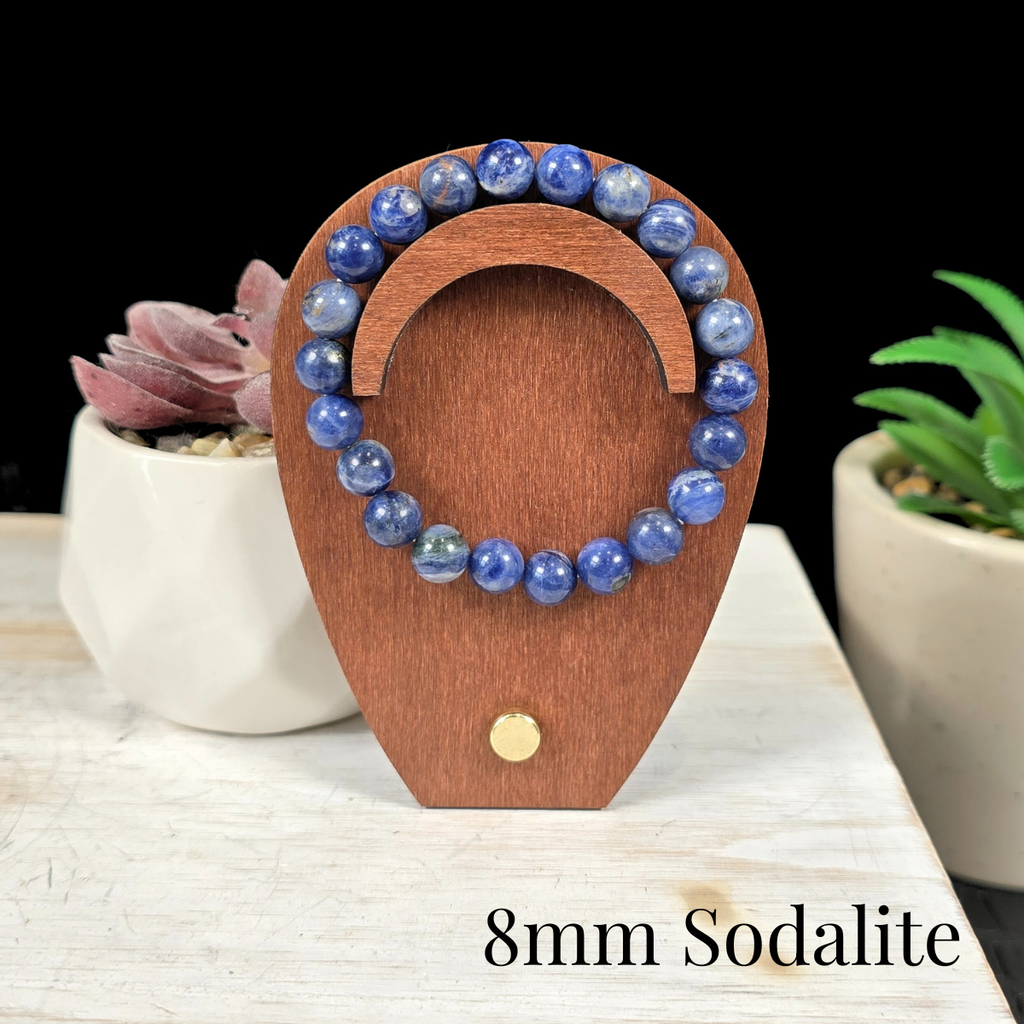 8mm Sodalite Gemstone Bracelet