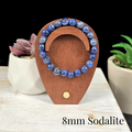 8mm Sodalite Gemstone Bracelet