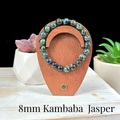 8mm Kambaba Jasper Gemstone Bracelet