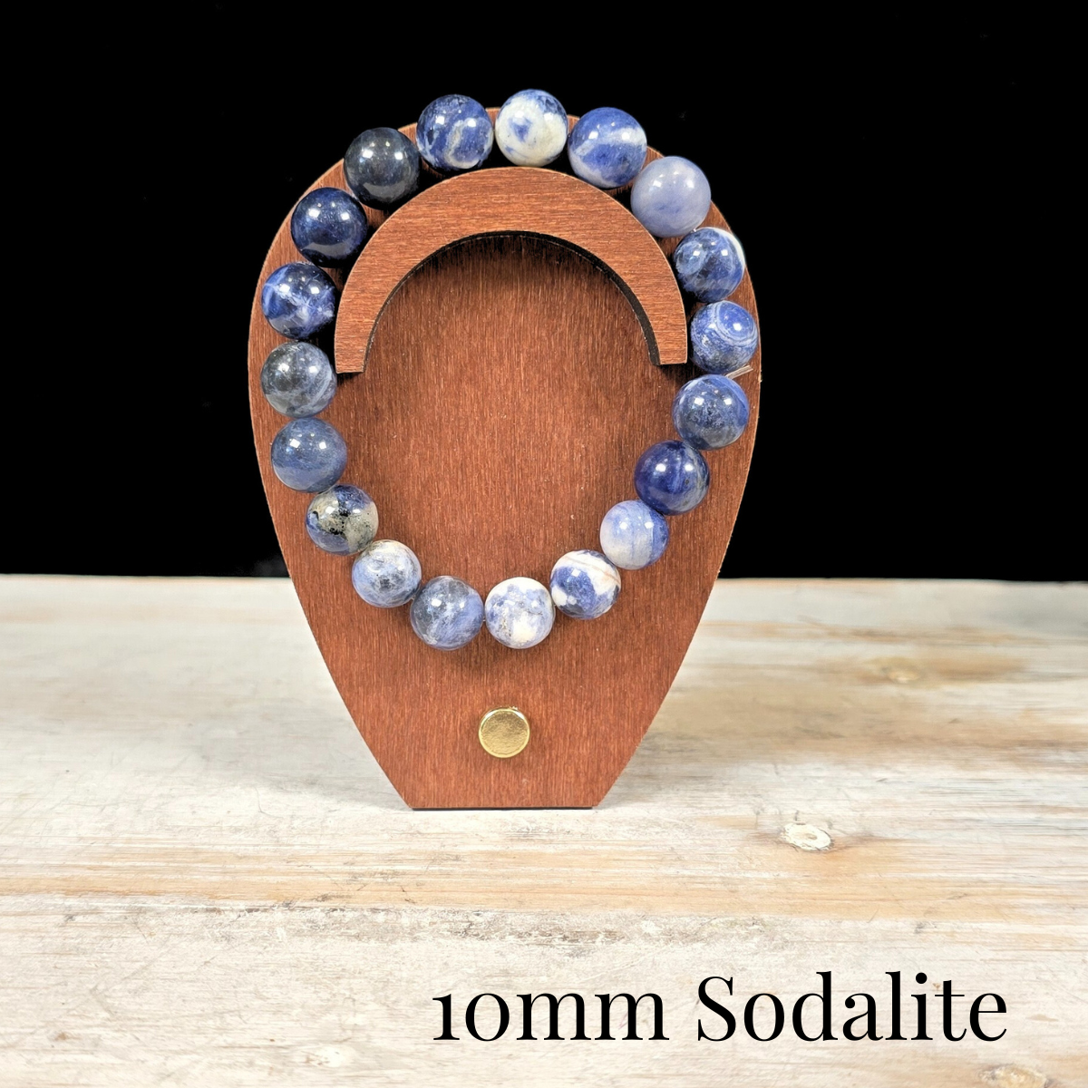 10mm Sodalite Gemstone Bracelet
