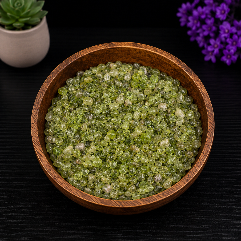 Gemstone Chips 100g - Peridot