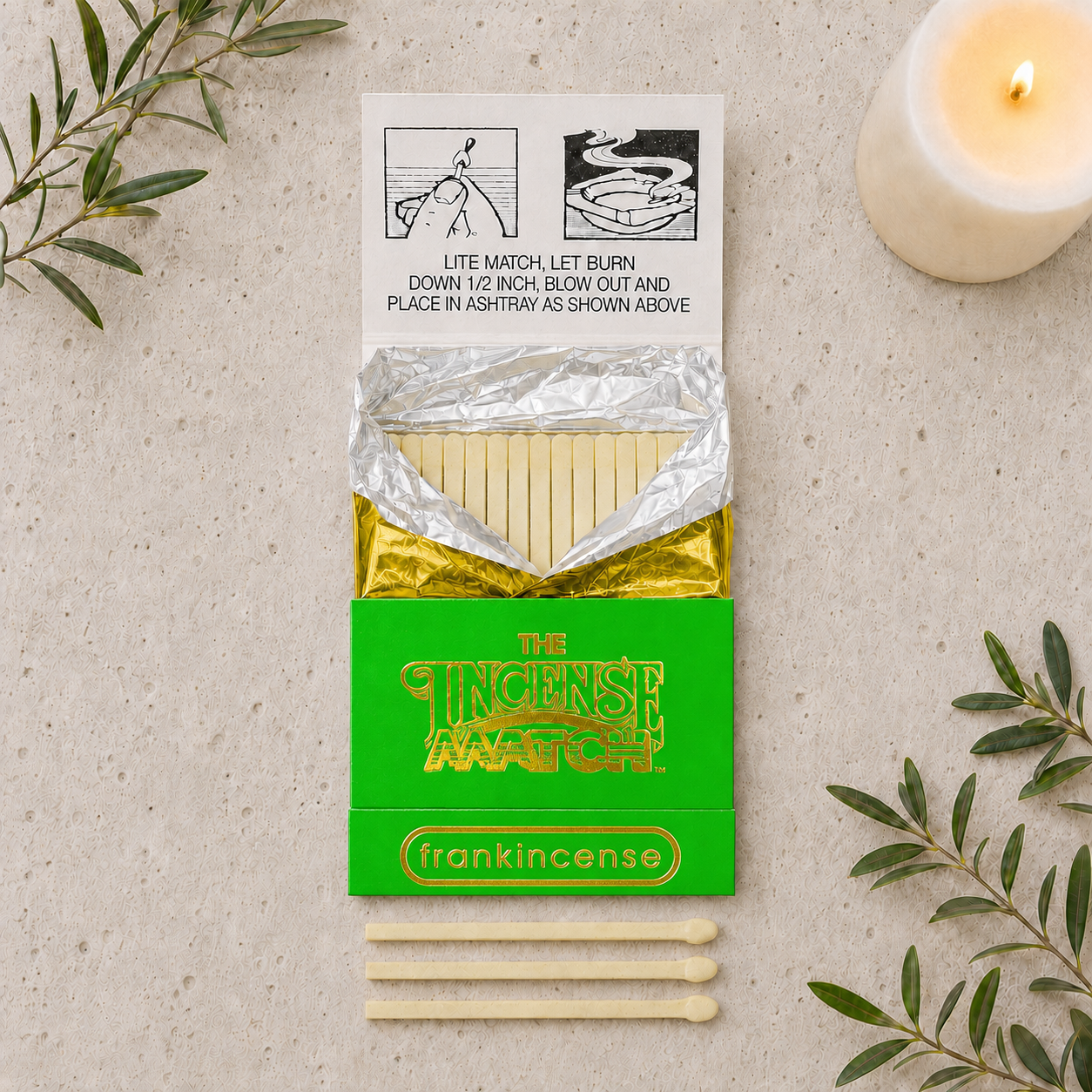 Frankincense Incense Match Sticks