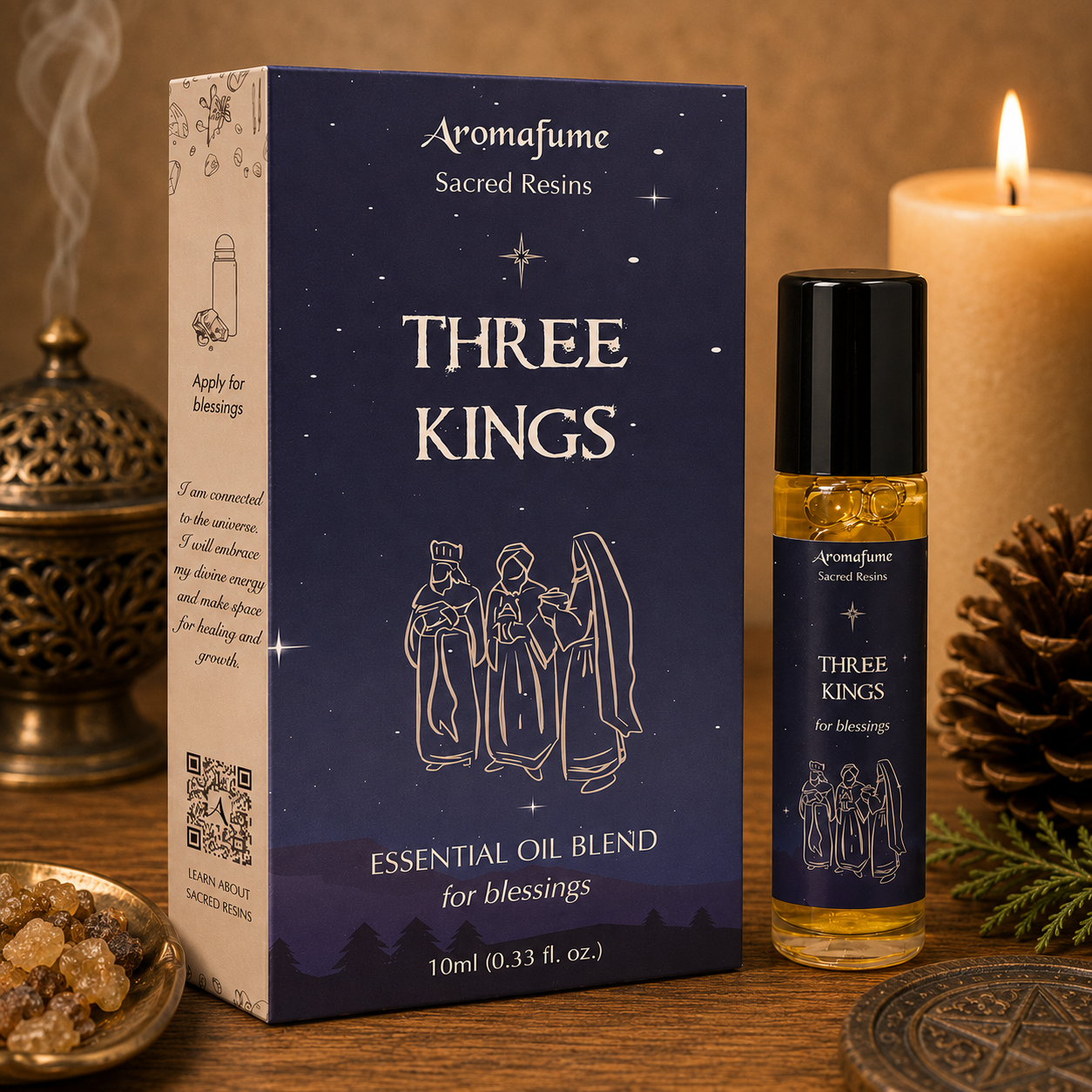 Three Kings Essential Oil Roll-On 10ml