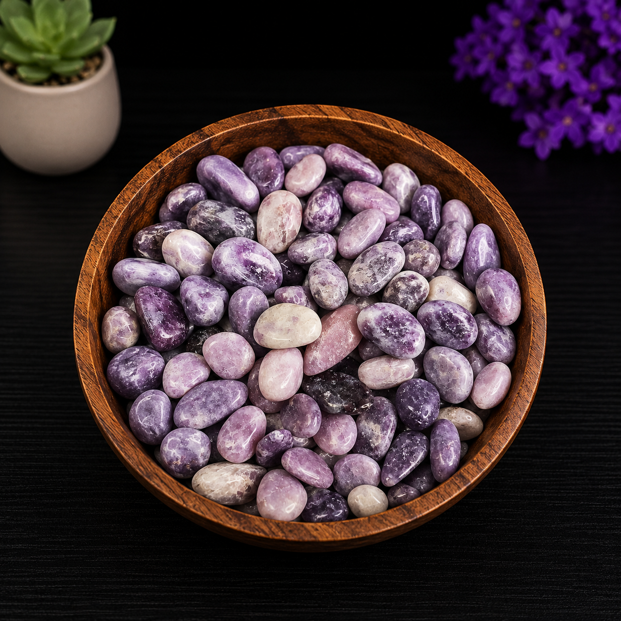 Gemstone Chips 100g - Lepidolite