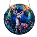 15cm Acrylic Suncatcher - Enchanted Forest Deer
